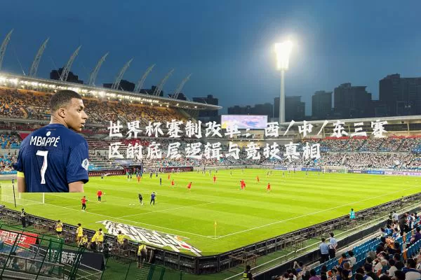 世界杯赛制改革:西/中/东三赛区的底层逻辑与竞技真相
